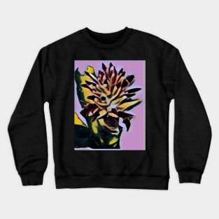 Pop Art Bromeliad Crewneck Sweatshirt